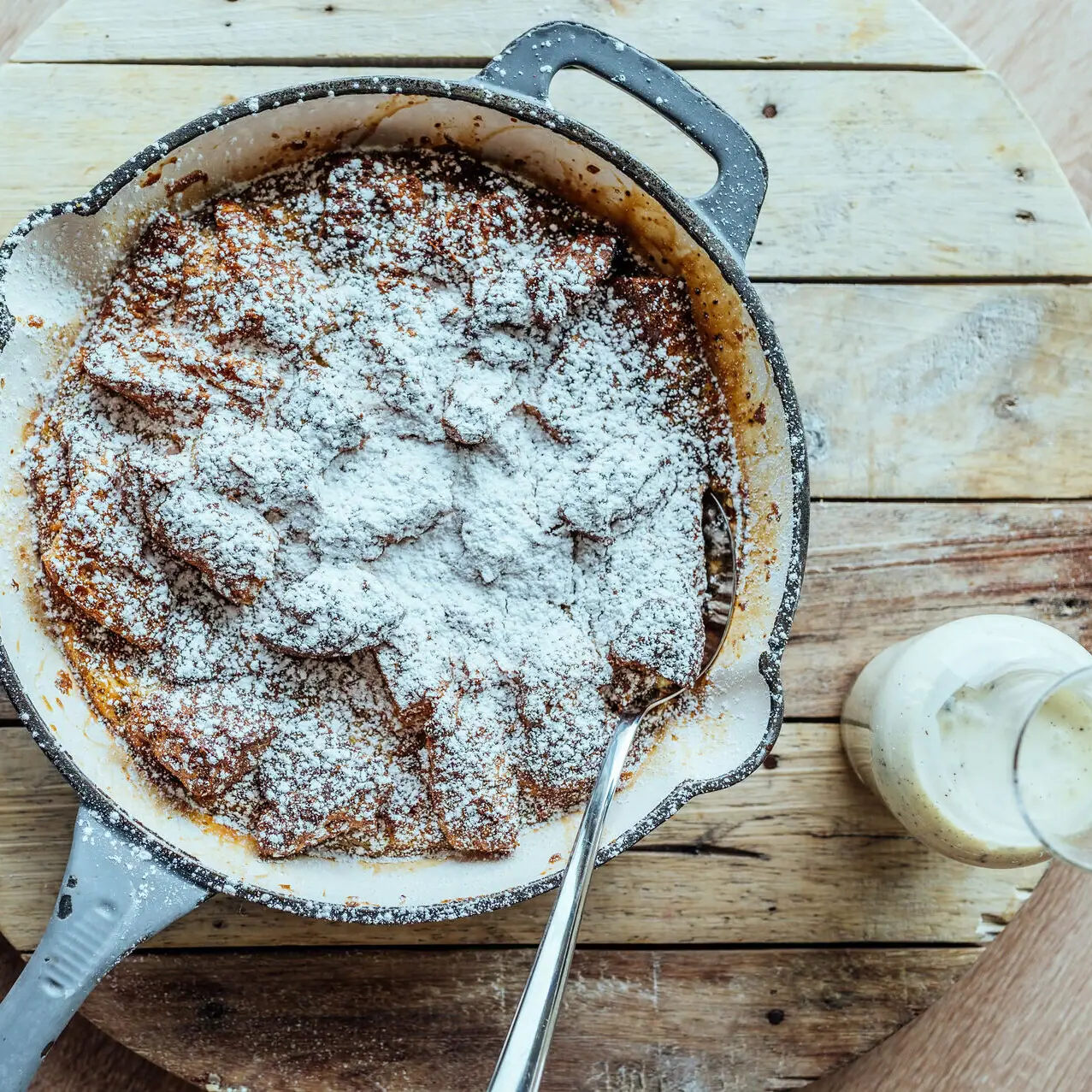 Franzbrötchenauflauf