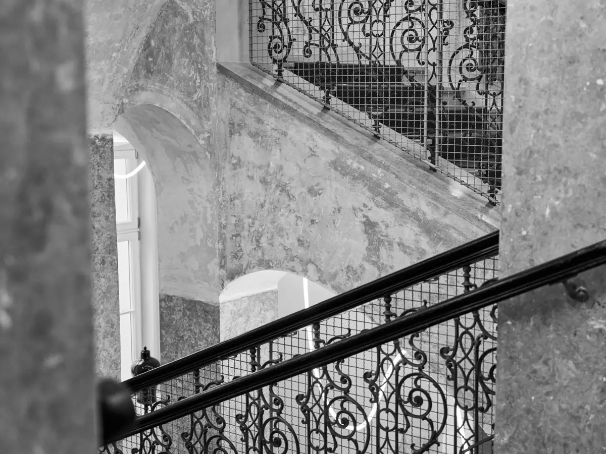 Treppenhaus im A-ROSA Straubinger Grand Hotel Bad Gastein